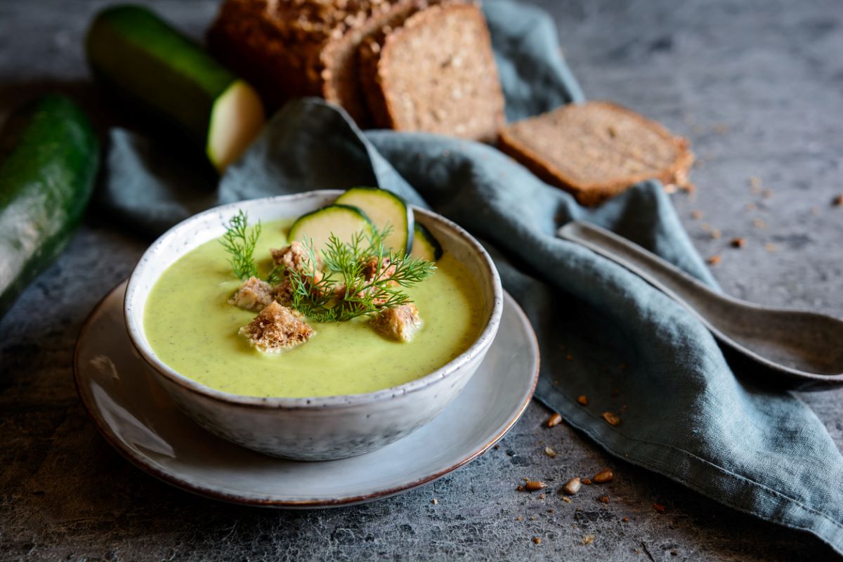 creamy zucchini soup