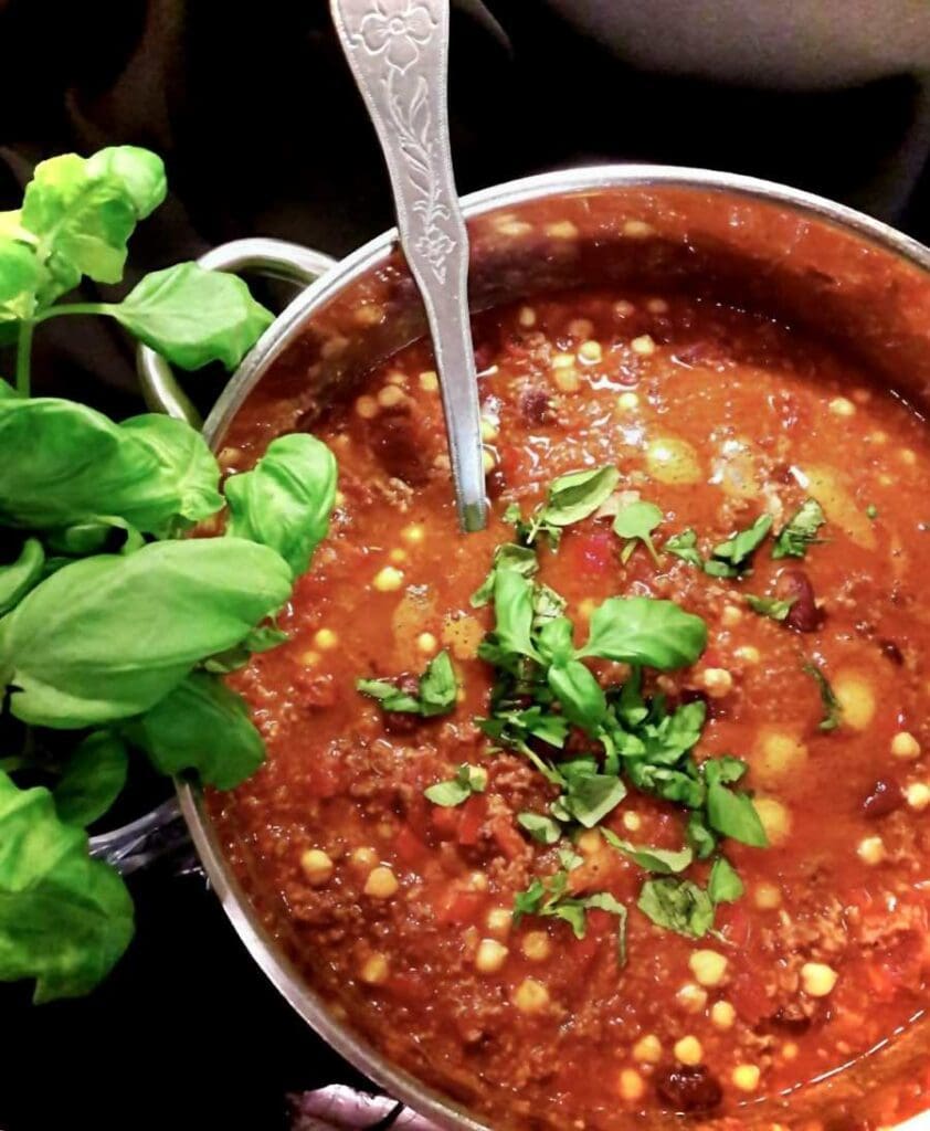 gut friendly chili con carne