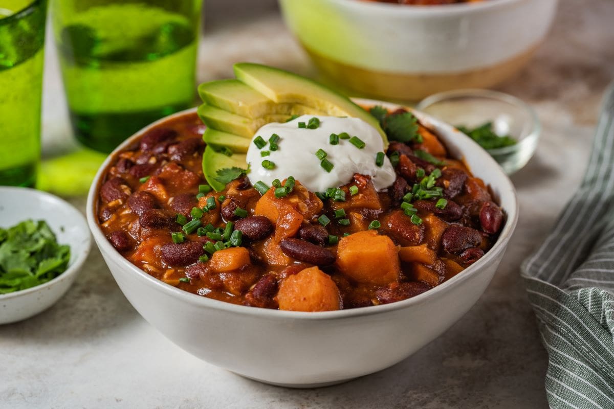 gut healthy chili con carne