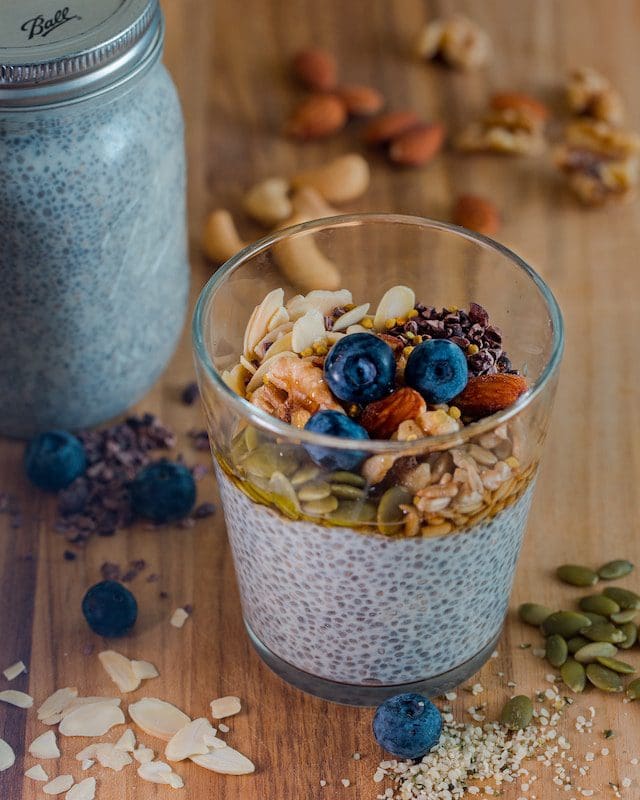 Gut healthy granola with seeds and honey