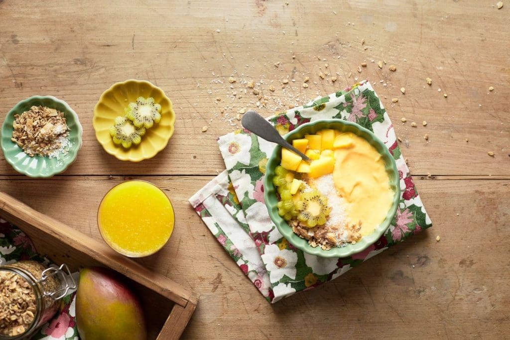 Try one of our best mango smoothie recipes with this mango kefir smoothie bowl