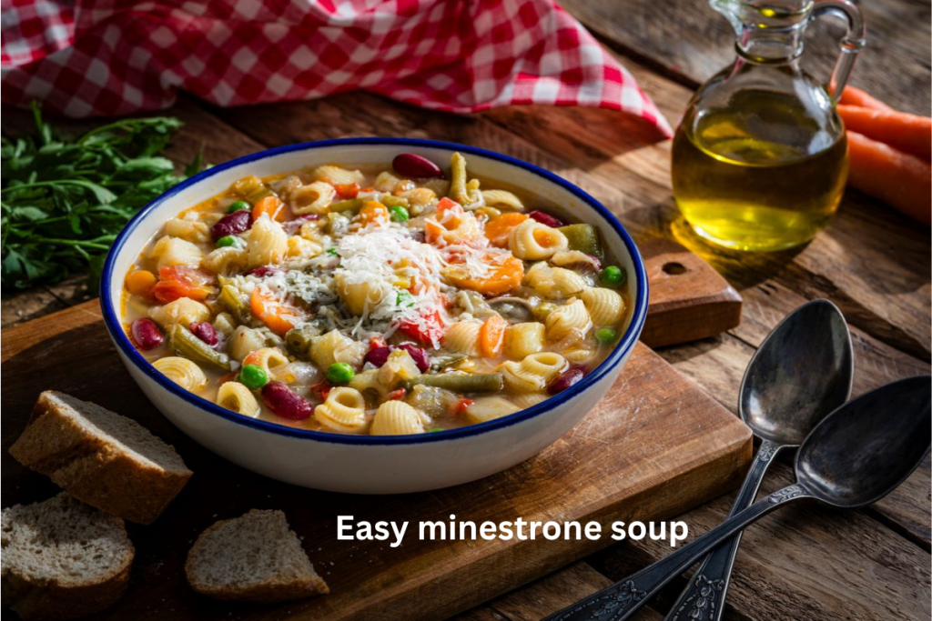 recipe italian minestrone soup