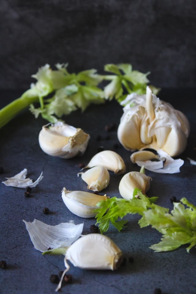 garlic is a key ingredient in bone broth