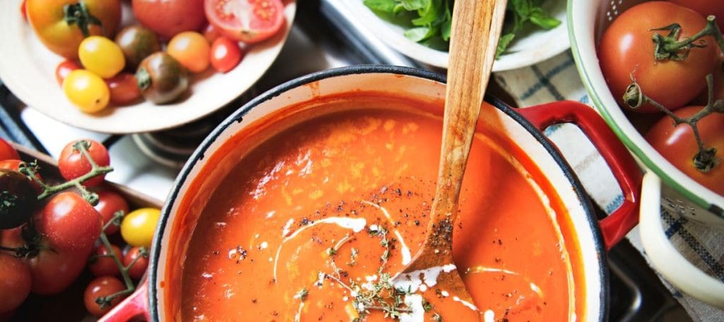 tomato lentil soup