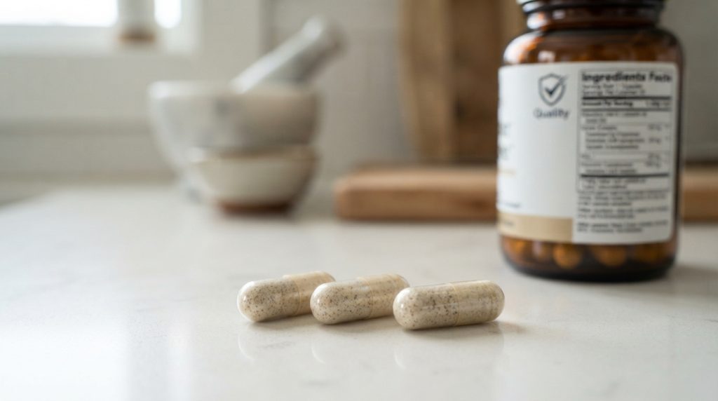 Digestive enzyme capsules